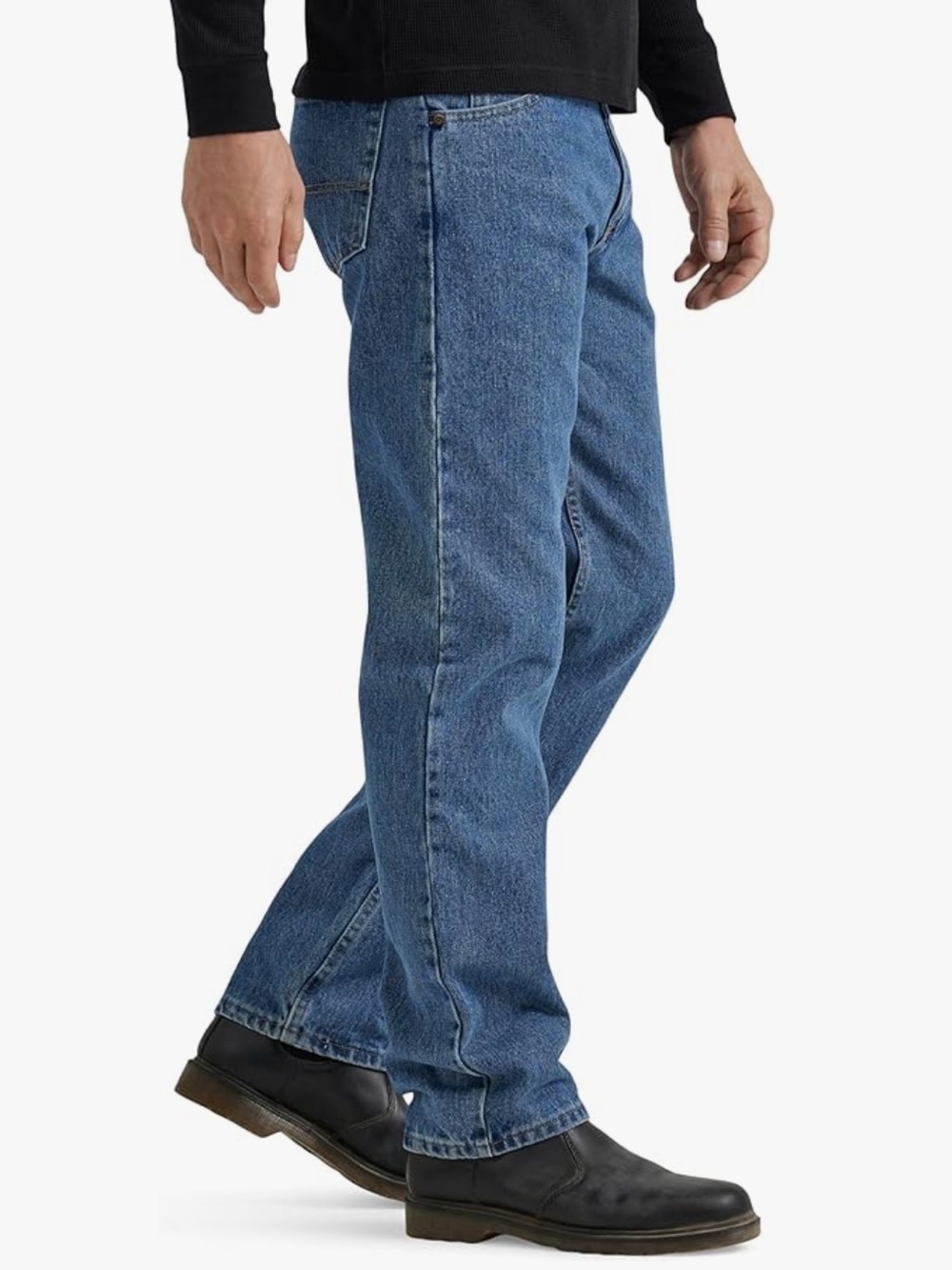 Wrangler Authentics Men's Classic 5-pocket Regular Fit Cotton Blue Jean 34”x29”